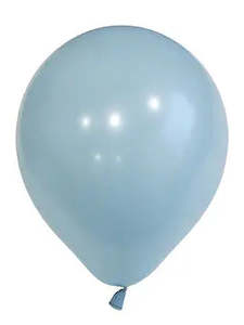 Blue glass BALLOON in Sizes - small, regular or large