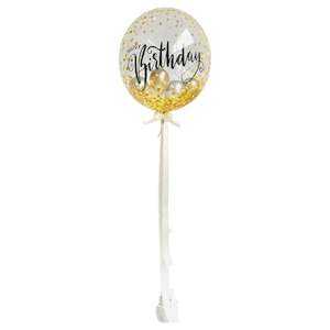 60cm custom-printed confetti balloon filled with small balloons