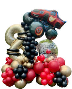 Baby Shower Balloon Packages: Gaming Themed Customizable Balloon Display