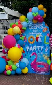 Kids Birthday Packages: Custom graphics backdrop print