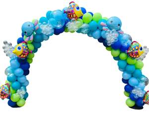 Under sea themed arch