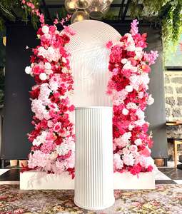 Ripple Backdrop with Luxury Floral Arrangement