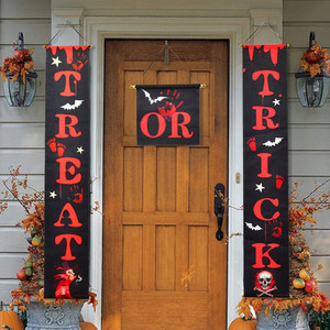 Products: Trick or Treat Halloween Banner for Home Indoor/Outdoor Balloon Party Box