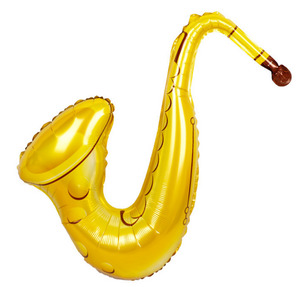 70 48cm Sax Shaped Foil Balloon Balloon Party Box