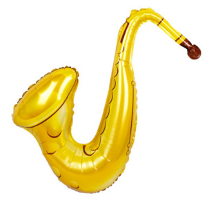Products: 70 48cm Sax Shaped Foil Balloon Balloon Party Box