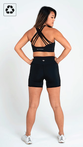 Tops: Focus Bra | Black