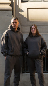 Winter Range: Base Hoodie Unisex | Harbour Grey| Relaxed Fit