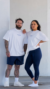 Oversized Origin Tee | White
