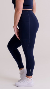 Legacy Range: Full length Legacy Leggings | Navy