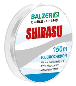 Fishing Lines: Shirasu Fluorocarbon Line 150m