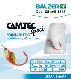 Freshwater: CamTec Trout Paste Hook