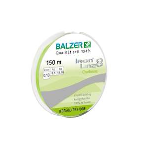 Fishing Lines: Iron Line 8 Chartreuse 150m