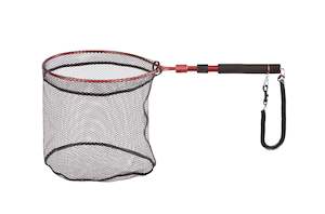 Trout: Shirasu Telescopic Wading Net with Magnet Clip 32 x 32cm