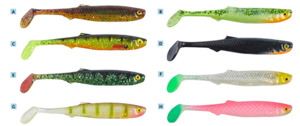 Fishing Lures: SHIRASU KAULI ACTIVE - 11cm - Shad - Different options available - Paddle Tail