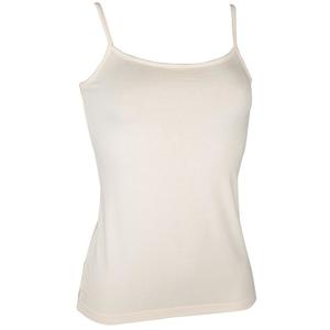 Womens Tops: Cami Singlet - Natural