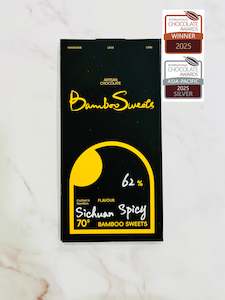 Sichuan Spicy 62% Dark Chocolate(Vegan)