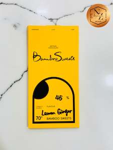 Chocolate Bar: Lemon&Ginger 45%Milk Chocolate