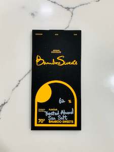 Almond&Sea Salt 62%Dark Chocolate(Vegan)