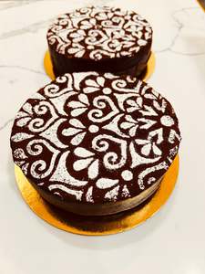 Desserts: Japonaise Mousse Cake