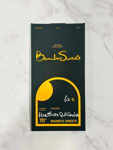 Chocolate Bar: Hawthorn & Mānuka Honey 62% Dark Chocolate( Vegan)