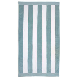 Outdoors: Classic Stripe Beach Towel - Surf