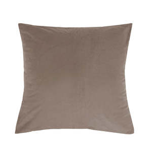 Pillowcases: Velvet European Pillowcase - Almond