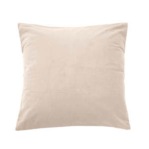 Pillowcases: Velvet European Pillowcase - Pearl