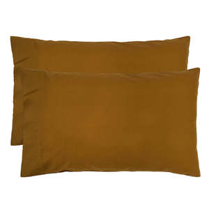 Pillowcases: Temple Organic Cotton Pillowcase Pairs