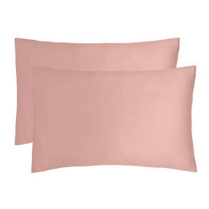 Bamboo Satin Pillowcases - Rose Pink