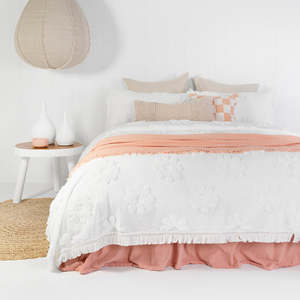 Everlasting Coverlet Set - White