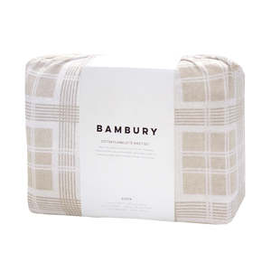 Sheets: Enid Flannelette Sheet Set