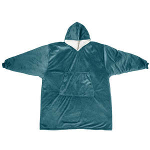 Blankets: Blanket Hoodie - Teal