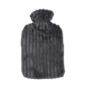 Channel Hot Water Bottle - Charcoal