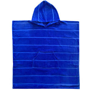 Santorini Adult Beach Hoodie - Azure