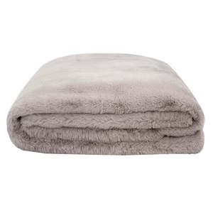 20 05 Winter Must Haves: Frida Faux Fur Throw - Dove