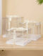 Clear gift box three layer Luxe Persian Rugs
