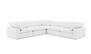 Cloud Classic Couch: Cloud Classic | 5-Piece Closed Modular Sofa