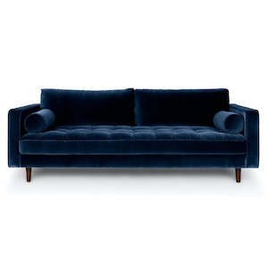 Lenojo | 3 Seater Velvet Sofa