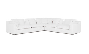 Cloud Cosy | Feather Cloud Modular Couch 5 Pcs Corner