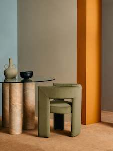 Benton Dining Chair in Green