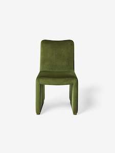 Dining Chairs: Mendez Dining Chair in Pistachio Green Velvet