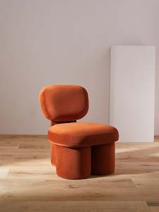 Dining Chairs: Padstow Chair in Cinnamon Velvet