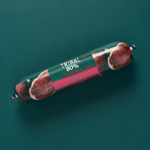 Dog Food: Tribal Gourmet Sausage - 80% Duck 750g