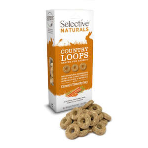 Small Pet: Selective Naturals Orchard Loops 80g