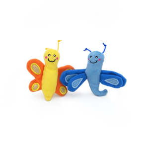 ZippyClaws Cat Toy Butterfly & Dragonfly 2-Pack