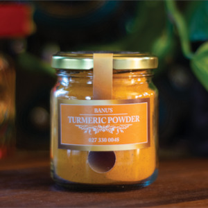 Food Spices Powder: Turmeric mixed with Pepper Powder