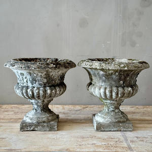 Stone Garden Urns