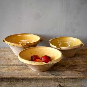 Yellow Terracotta ‘Tian’ Bowls
