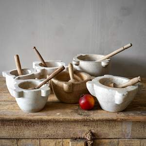 Marble Mortar & Pestle