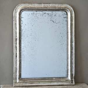 Louis Philippe Silvered Mirror